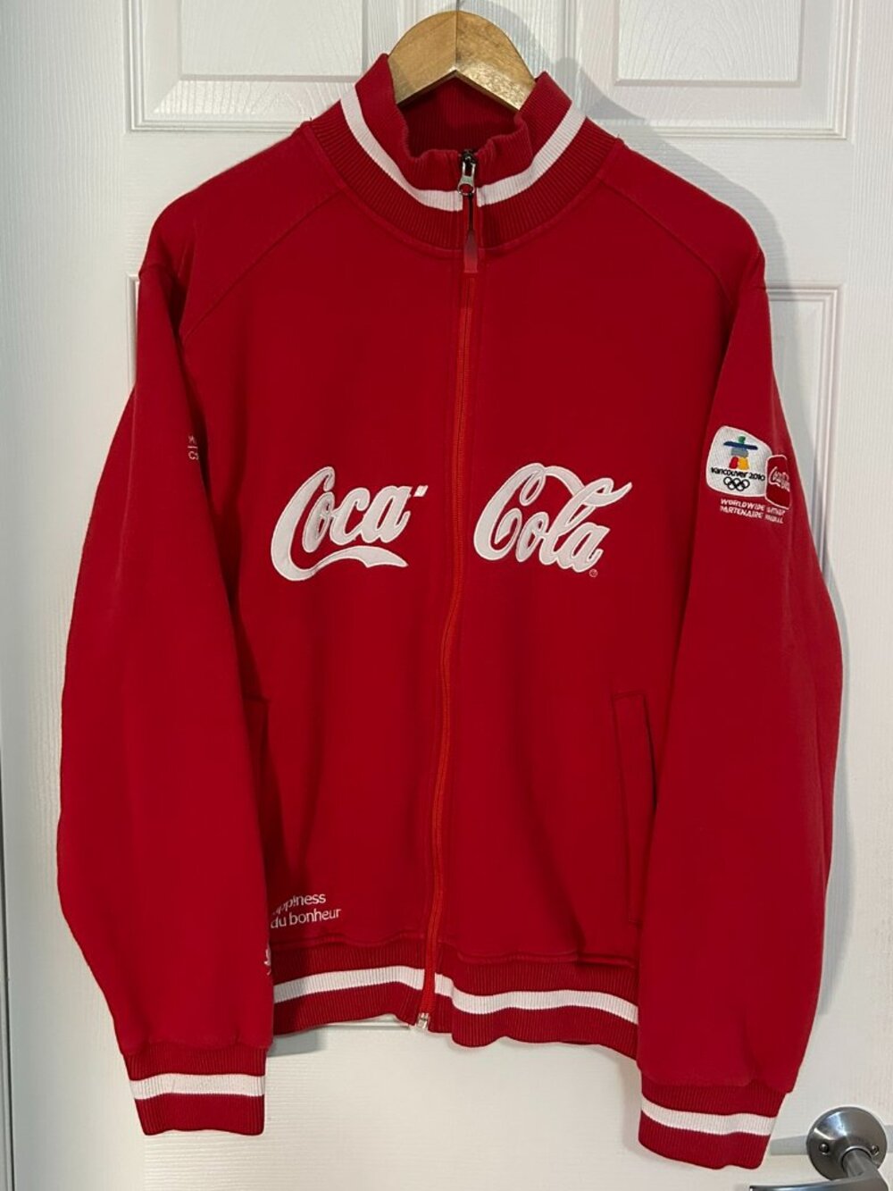 2010 Vancouver Olympics x Coca Cola Zip Up